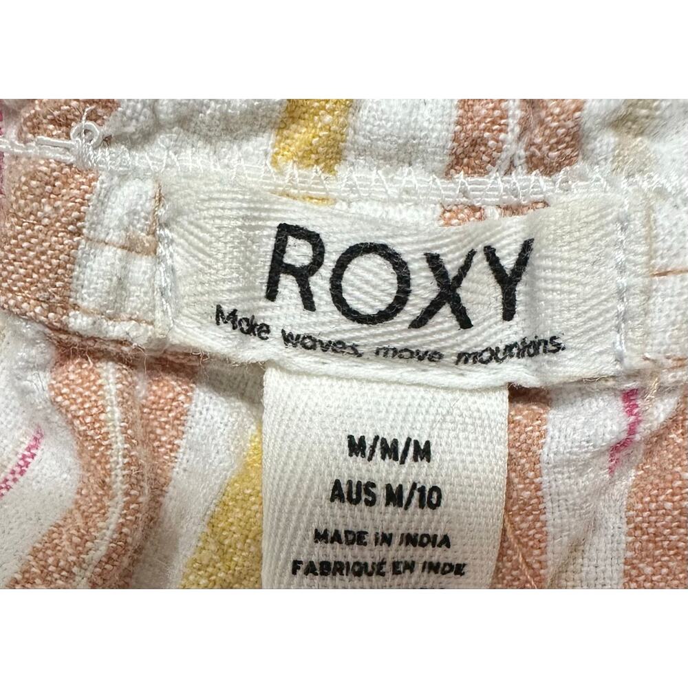 Roxy Womens Oceanside Yarn Dye Pants Medium - Picture 7 of 11